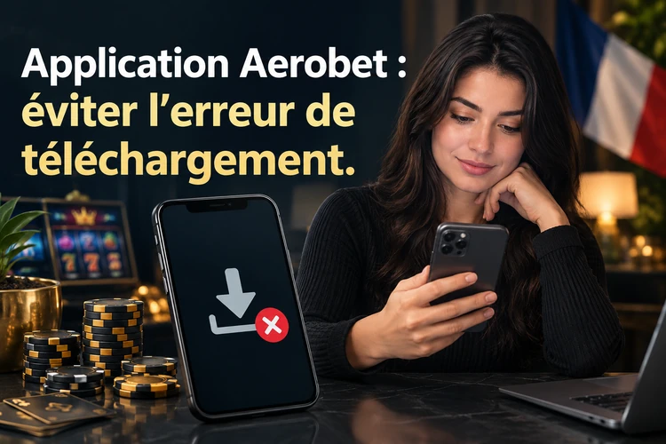 Application Aerobet : éviter l’erreur de téléchargement