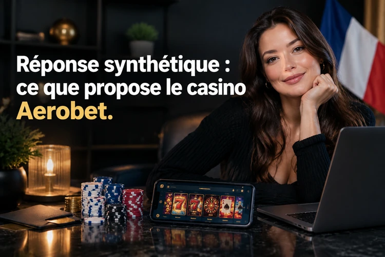 Réponse synthétique : ce que propose le casino Aerobet