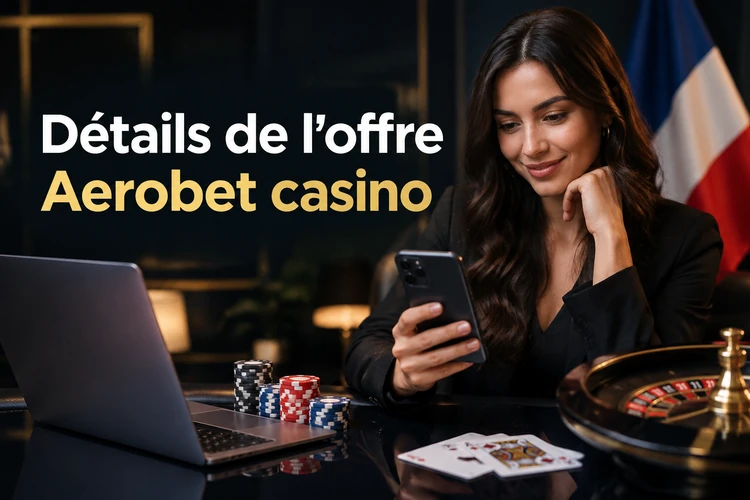 Détails de l'offre Aerobet casino